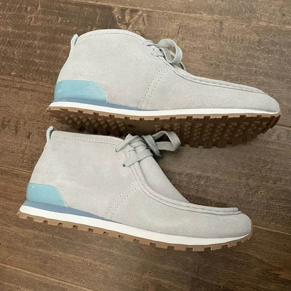 Tory Sport Light Blue Chukka Sneaker Size 8M - Picture 5 of 8